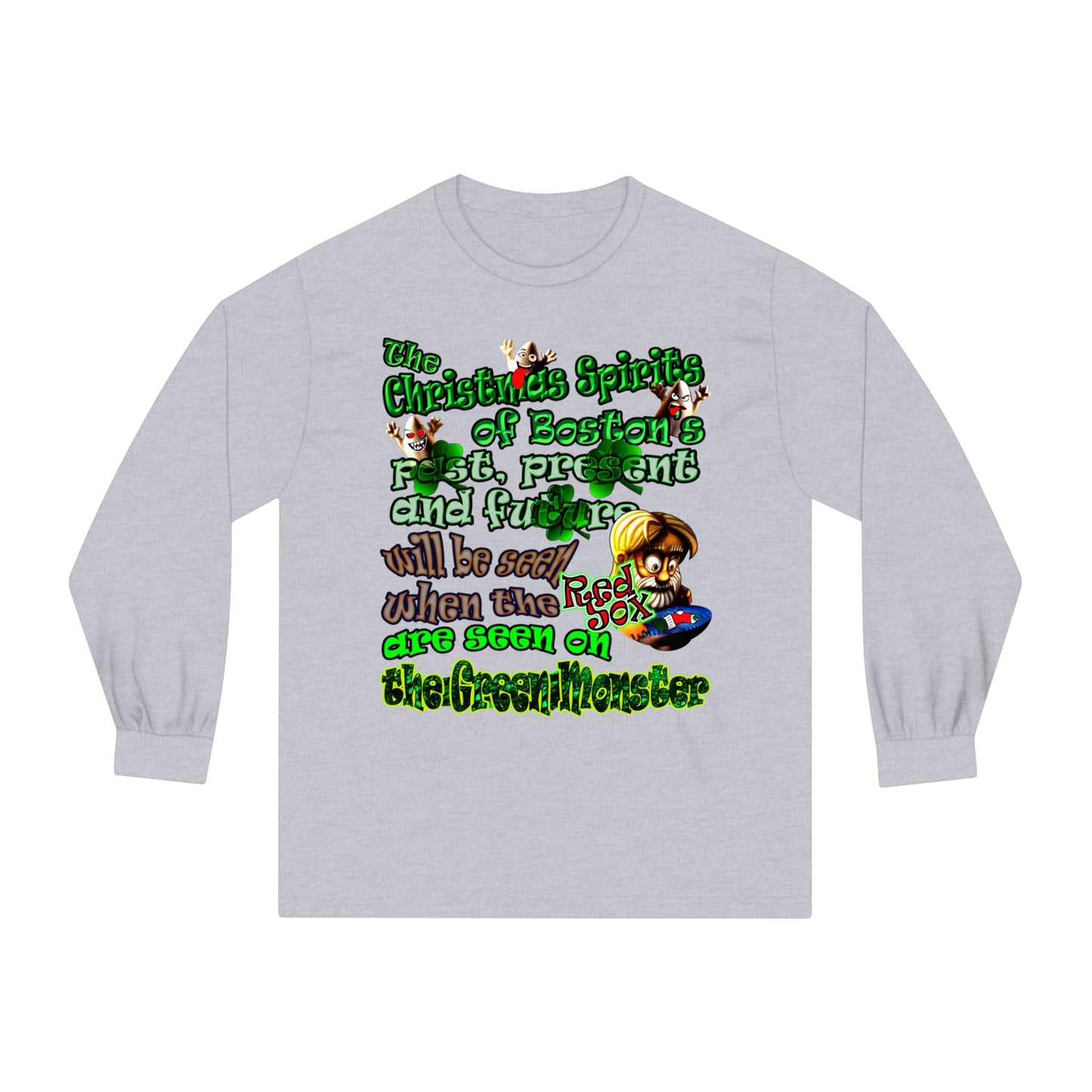 christmas spirits of boston - Unisex Classic Long Sleeve T-Shirt
