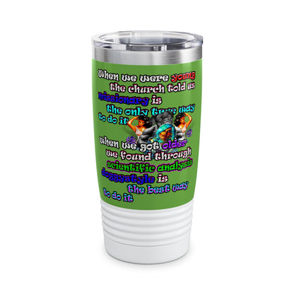 doggystyle - Ringneck Tumbler, 20oz (green)