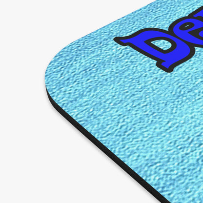donkeys and elephants - Mouse Pad (Rectangle) (faded blue)