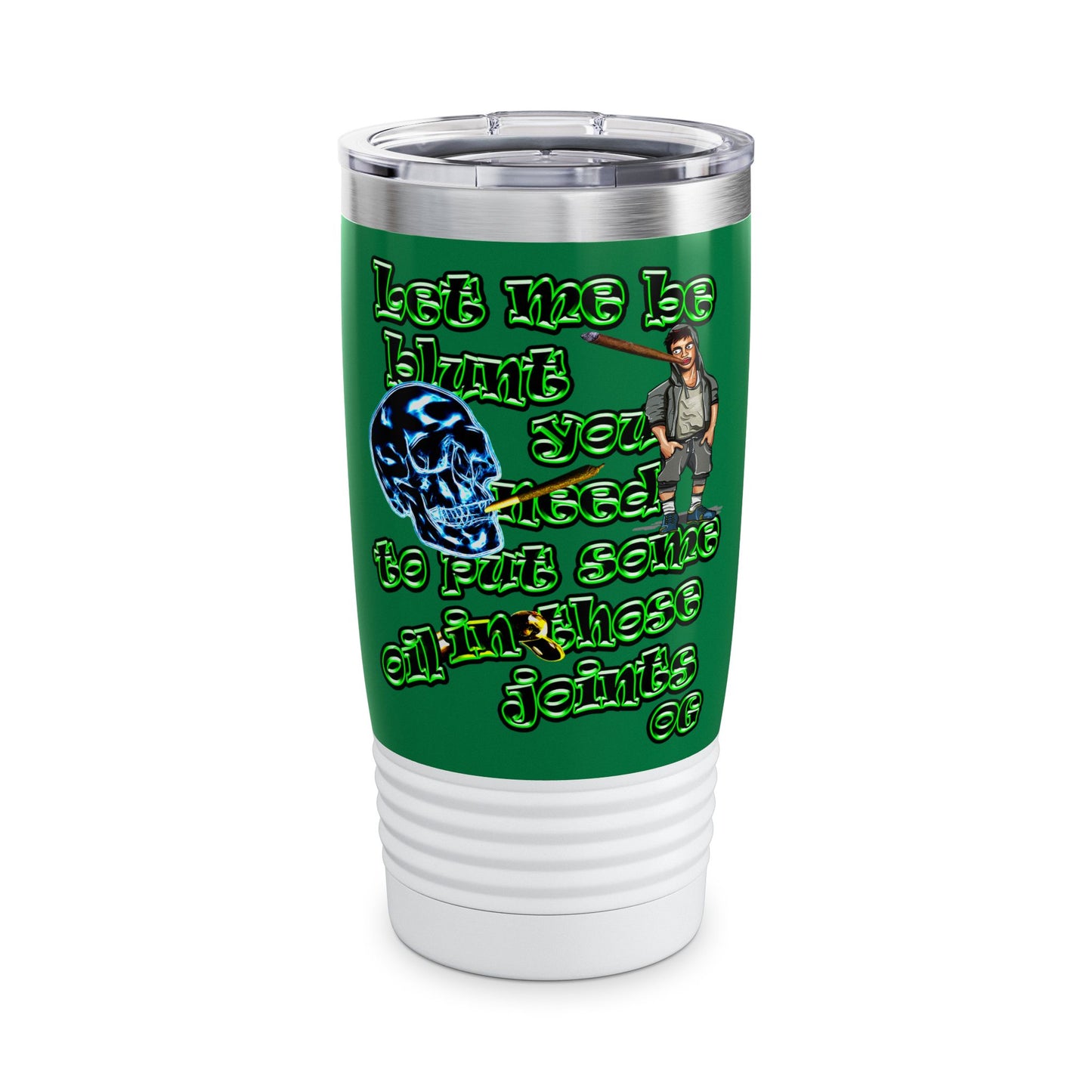 og - Ringneck Tumbler, 20oz (dark green)