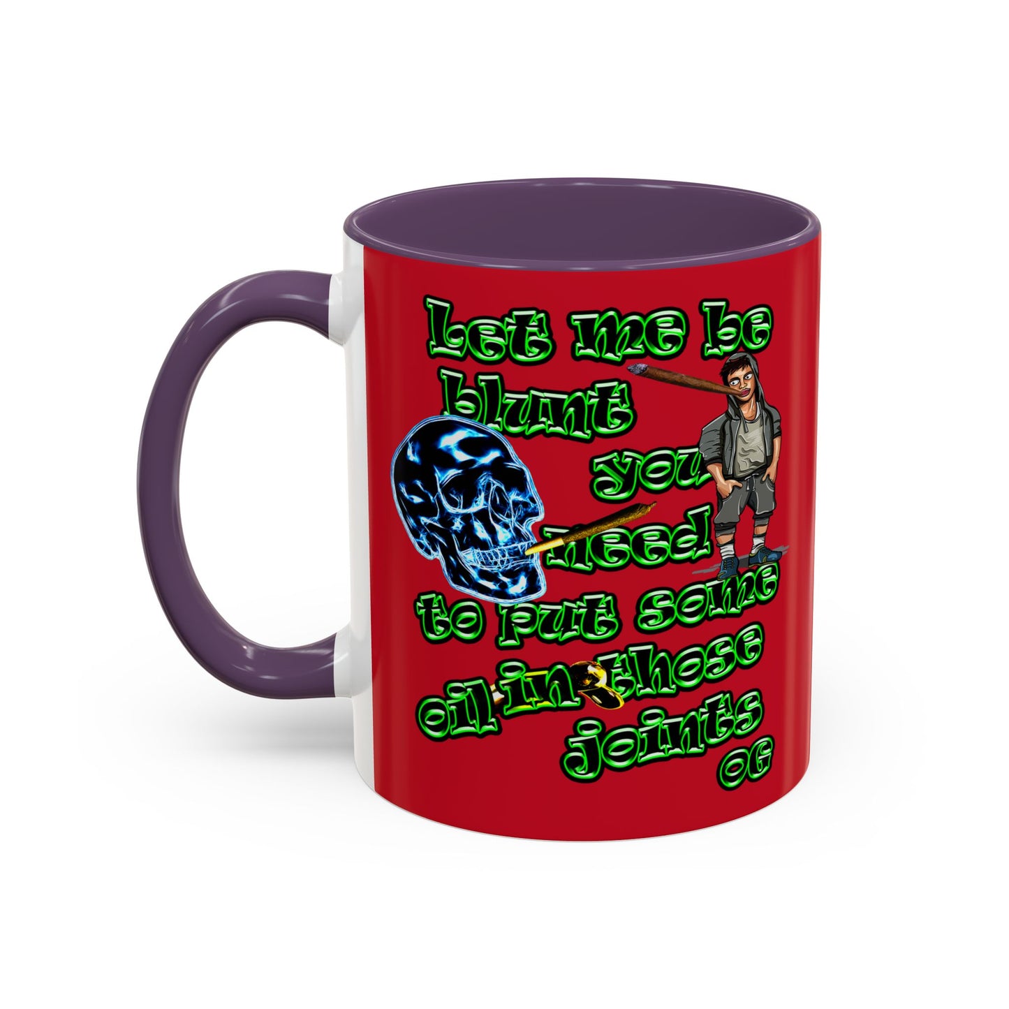 og - Accent Mug (dark red)