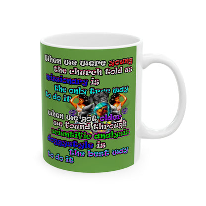 doggystyle - White Mug (green)