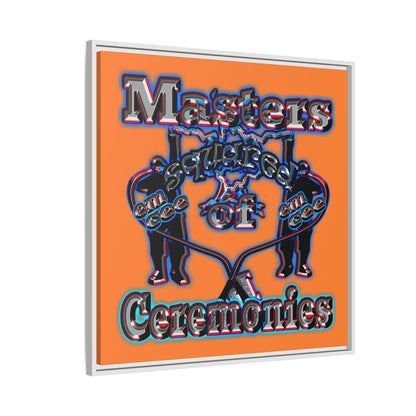 em cee squared - framed canvas art (crusta)
