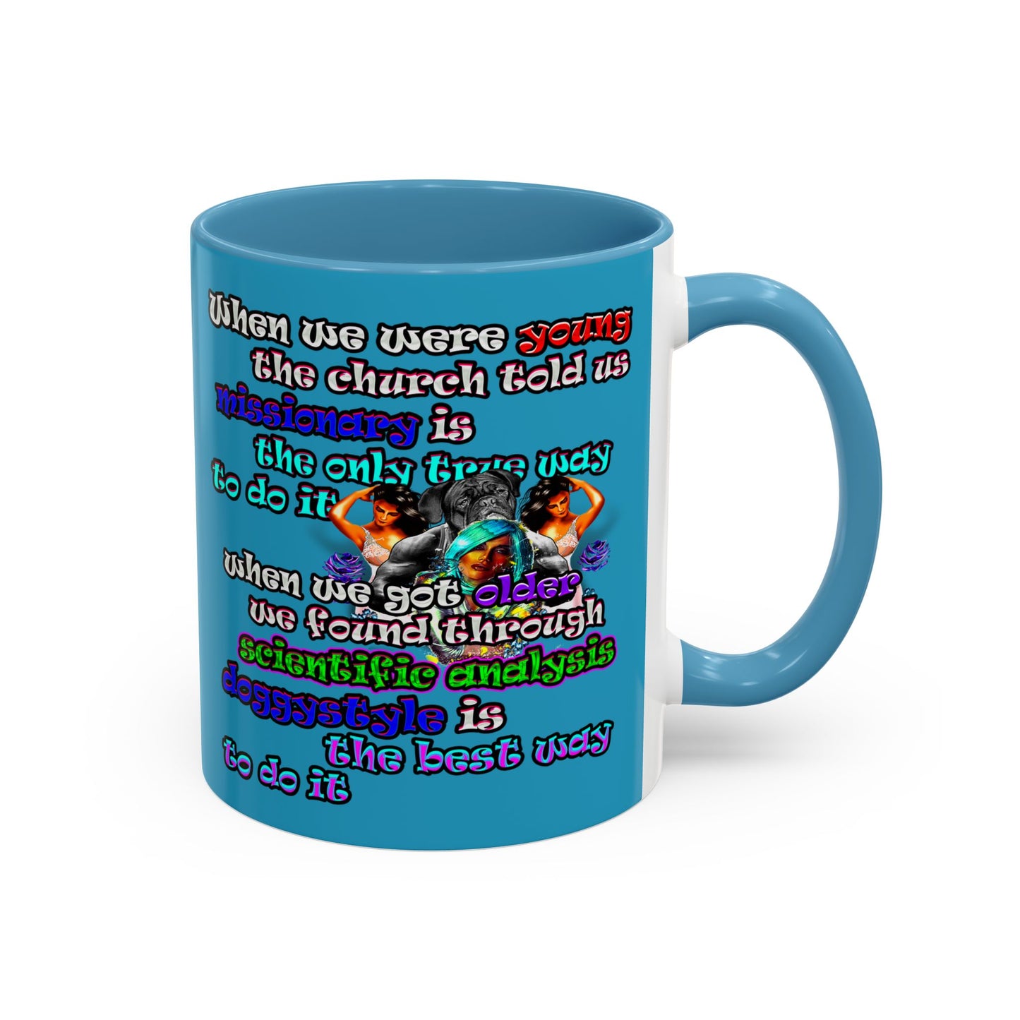 doggystyle - Accent Mug (turquoise)