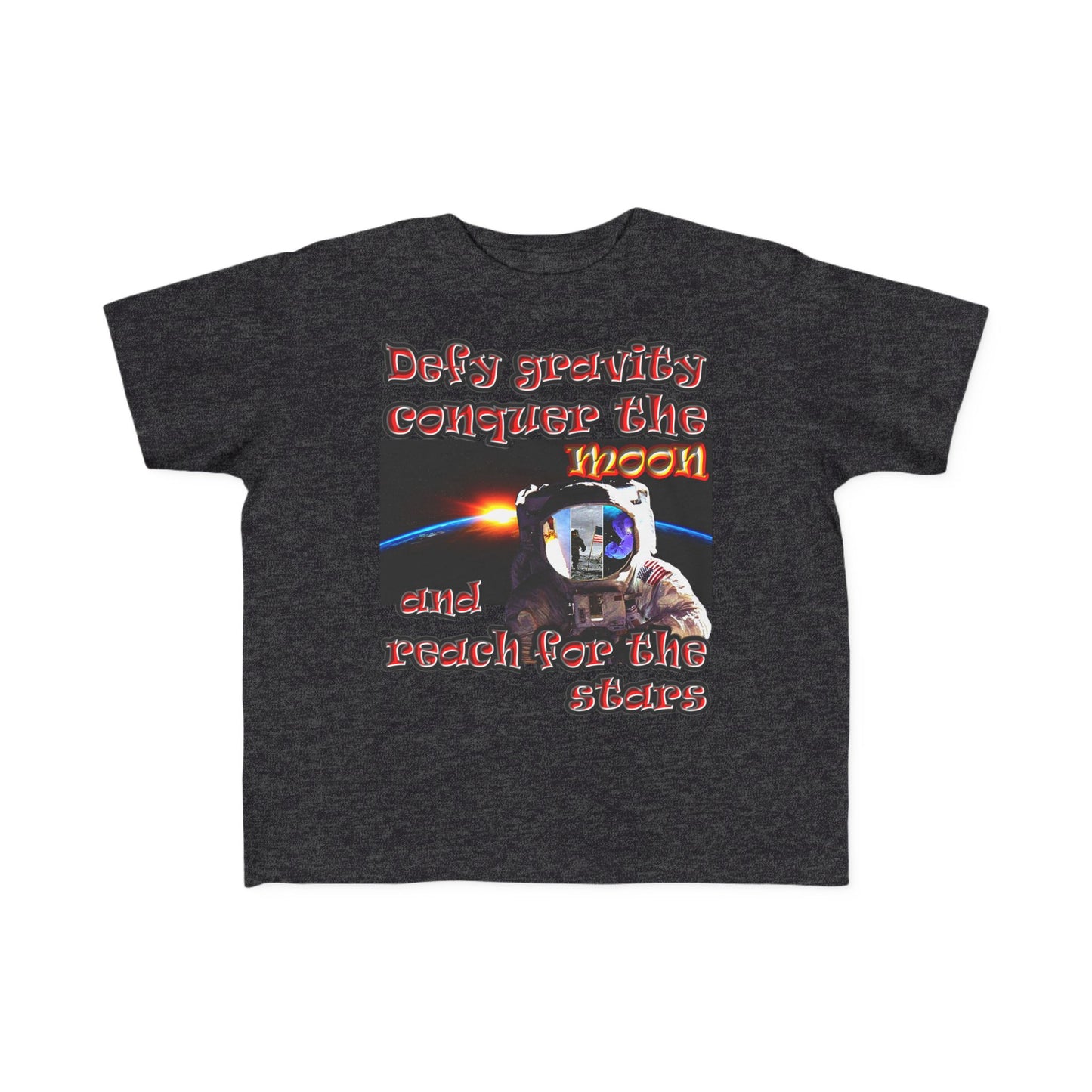 defy conquer reach - Toddler's Fine Jersey Tee