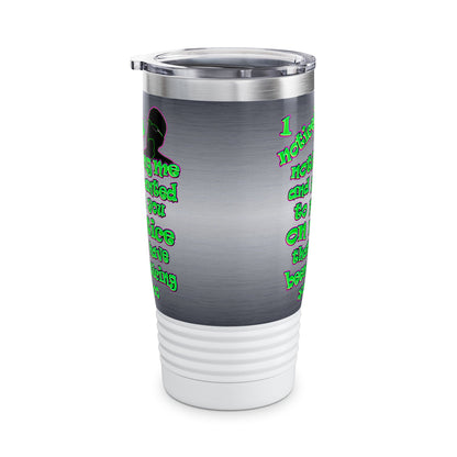 noticed you noticing - Ringneck Tumbler, 20oz (brushed nickel)