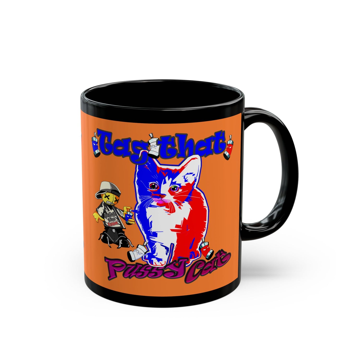 tag that - Black Mug (crusta)