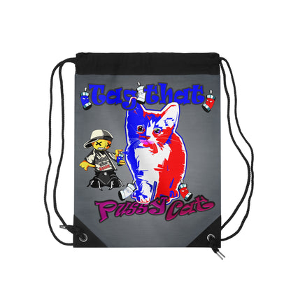 tag that - Drawstring Bag (grey-light grey)