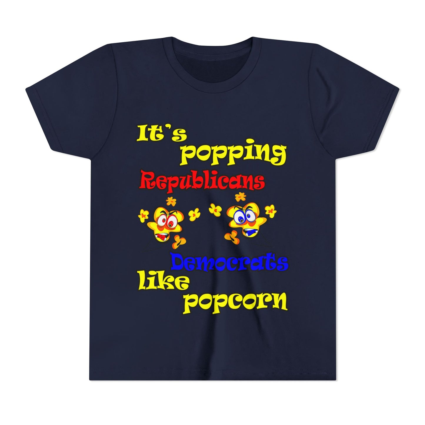 popping like popcorn - Youth Short Sleeve Tee