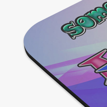 declaration of the independents - Mouse Pad (Rectangle) (light blue-pink wave)