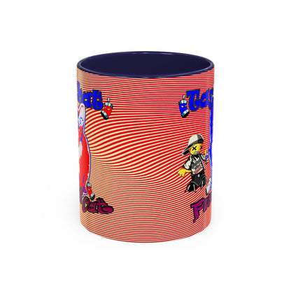 tag that - Accent Mug (yellow-orange wave)