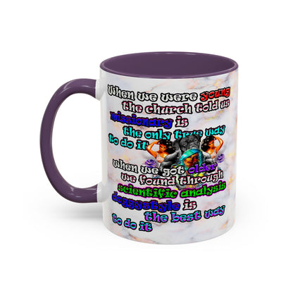 doggystyle - Accent Mug (white marble)