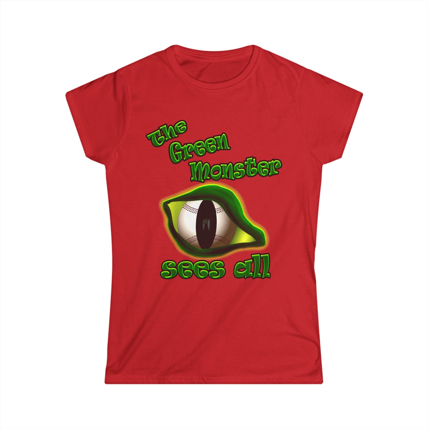 green monster - Women's Softstyle Tee