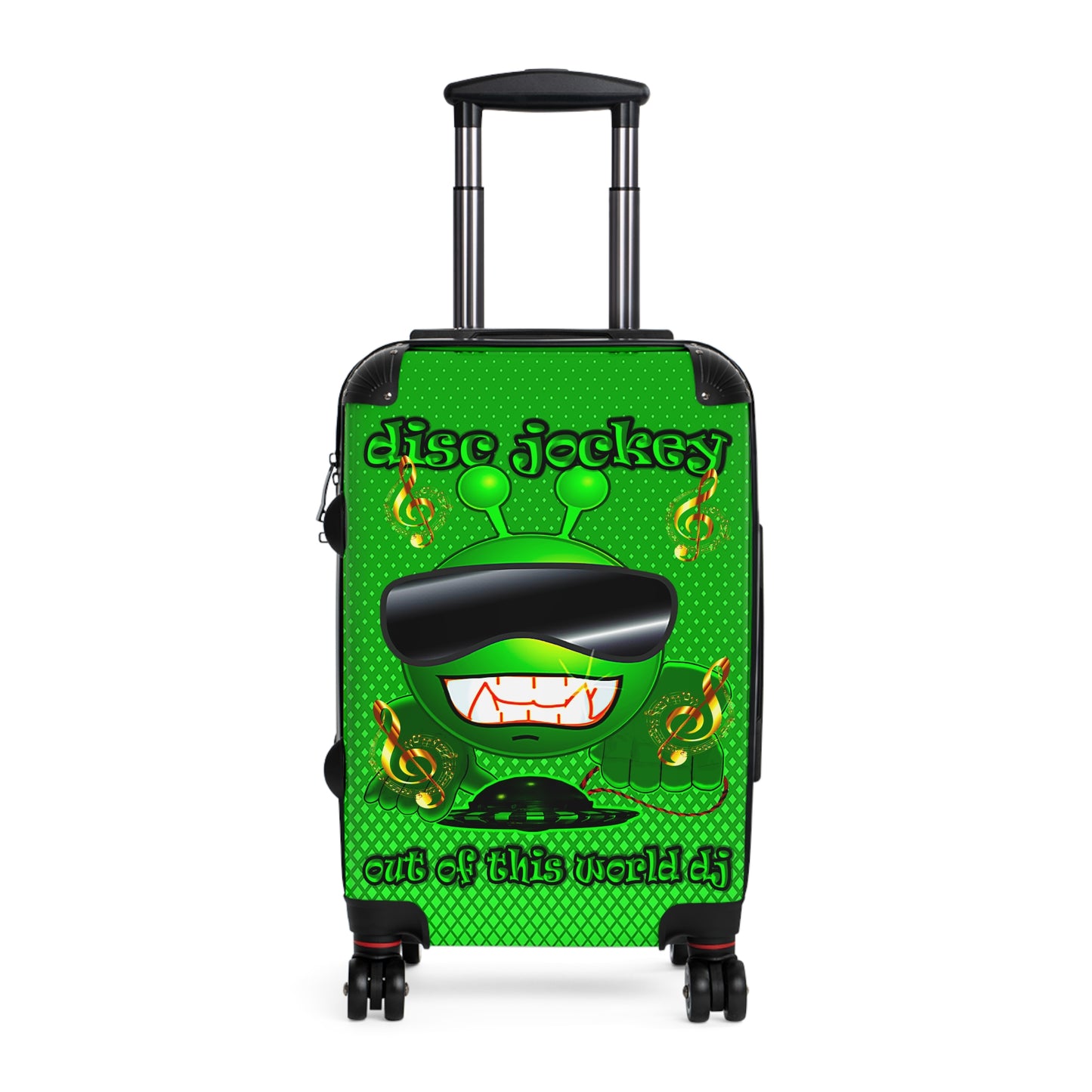 disc jockey - Suitcase (logo green)