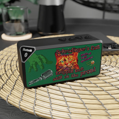 schrodinger's cat - Jabba Bluetooth Speaker (dark green)