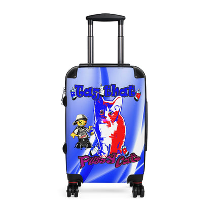 tag that - Suitcase (blue-white wave)