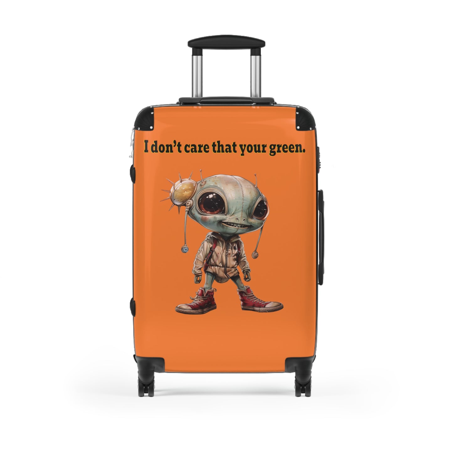 I don't care that your green - Suitcase (crusta)