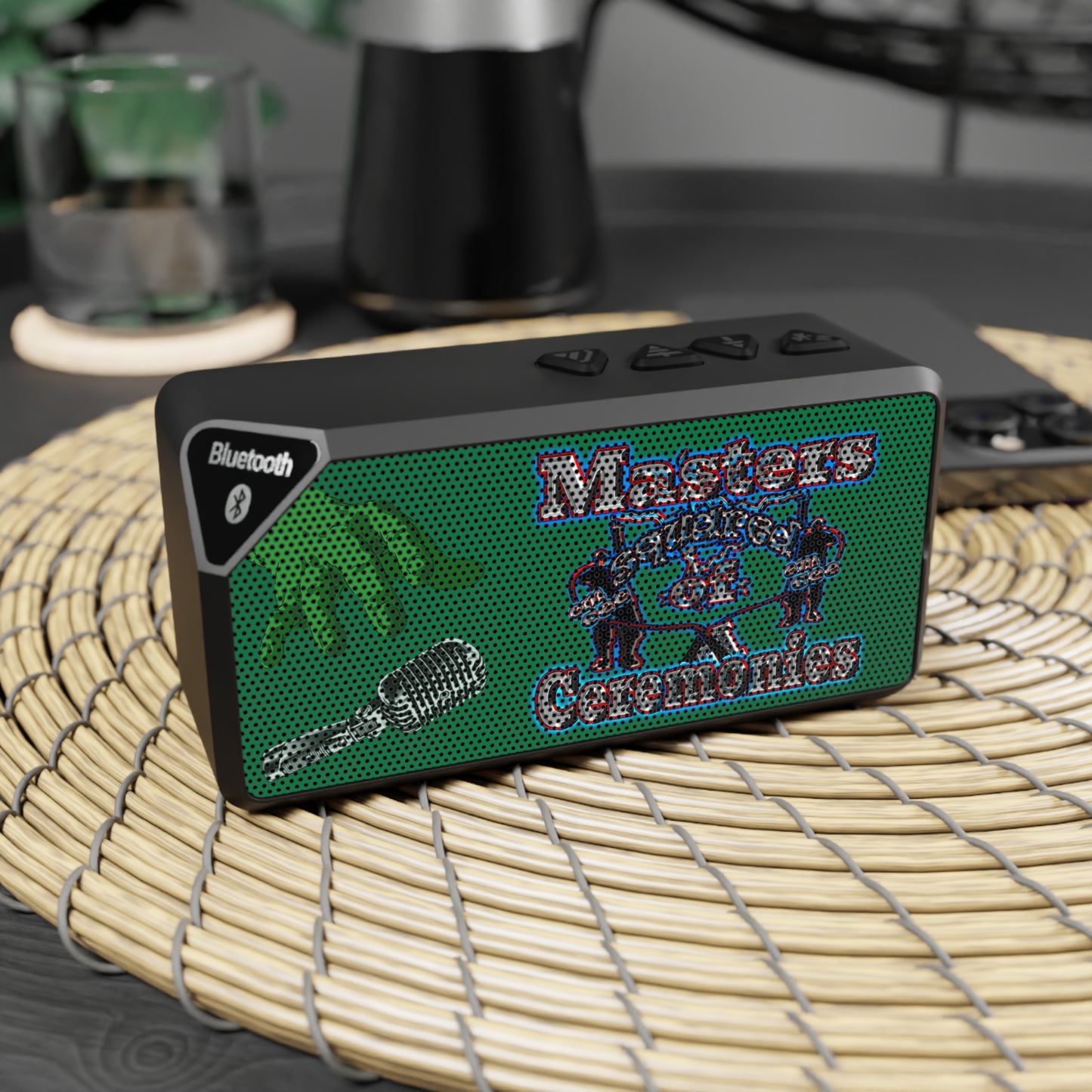 em cee squared - Jabba Bluetooth Speaker (dark green)