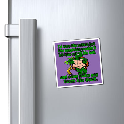 turtle race - Magnets - (light purple)