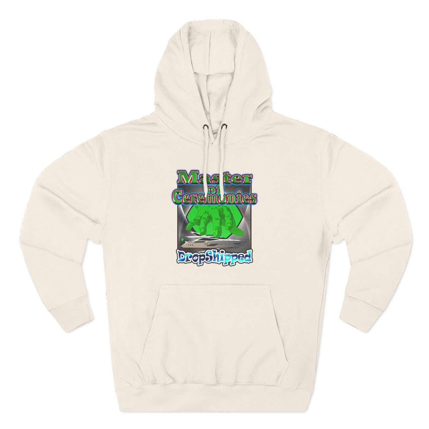 logo - Three-Panel Fleece Hoodie
