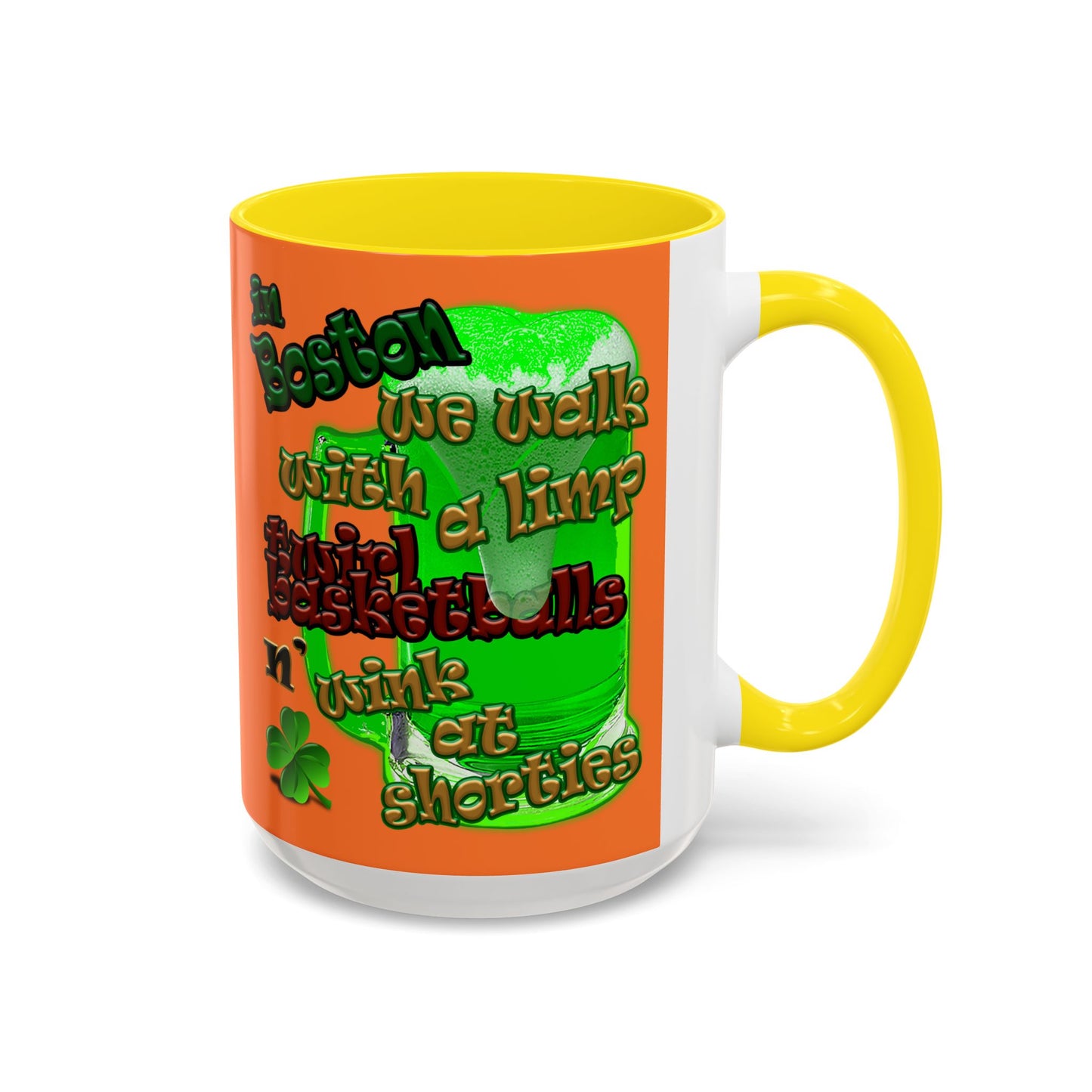 celtics logo - Accent Mug (crusta)