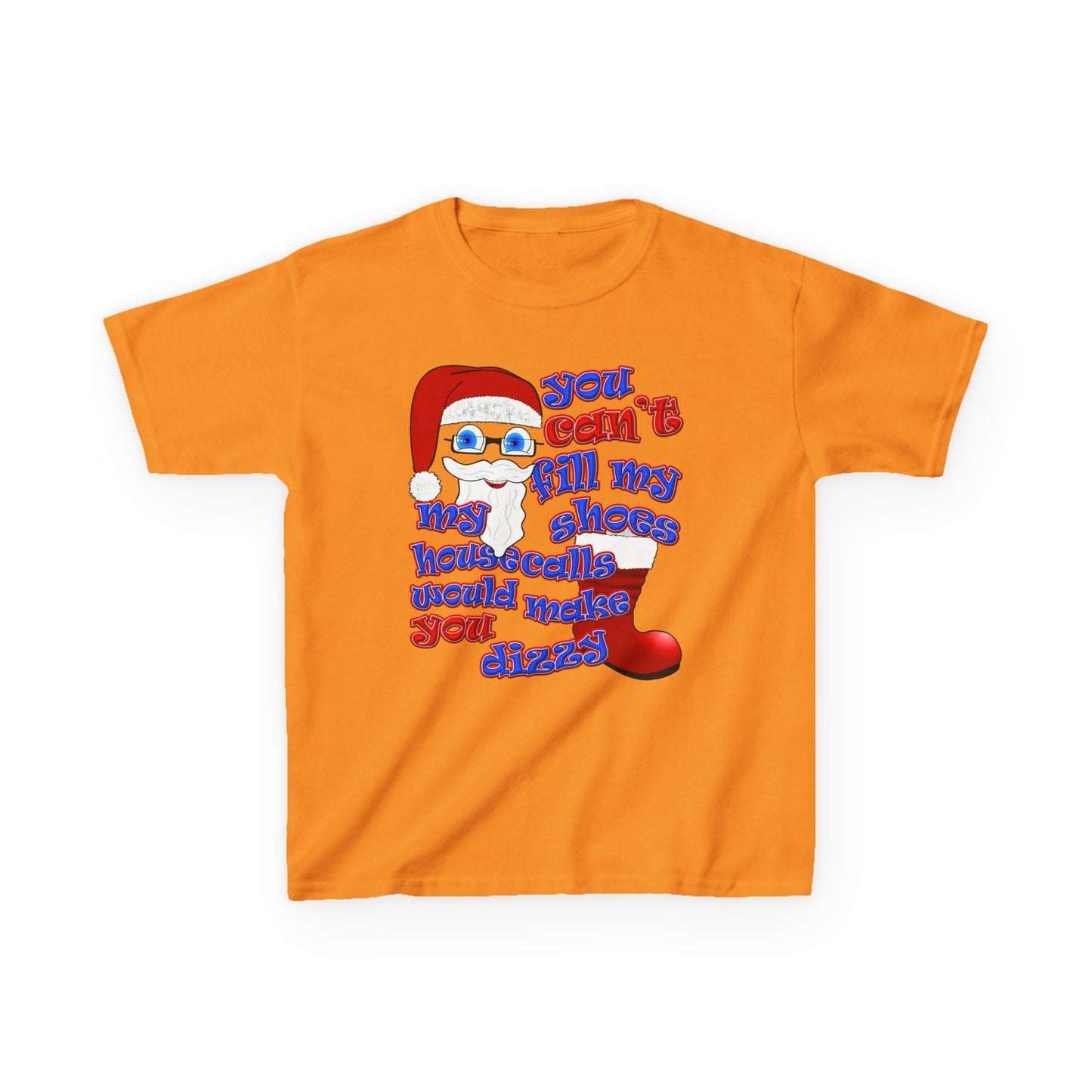 santa's shoes - Kids Heavy Cotton™ Tee