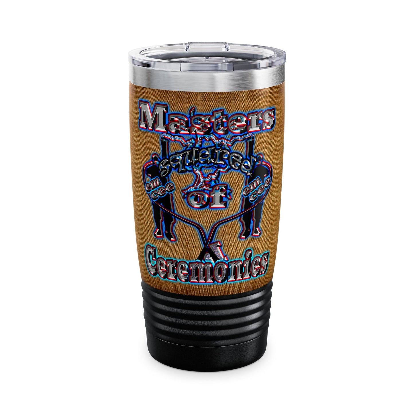 em cee squared - Ringneck Tumbler, 20oz (brown papyrus)