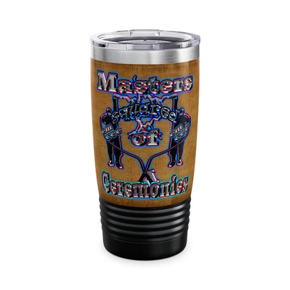 em cee squared - Ringneck Tumbler, 20oz (brown papyrus)