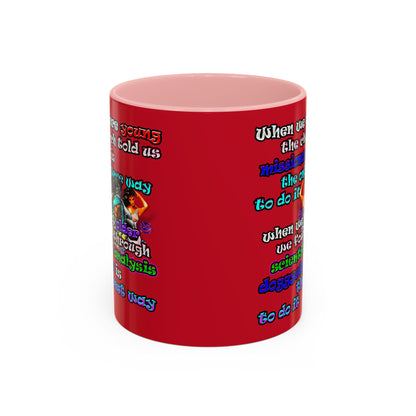 doggystyle - Accent Mug (dark red)