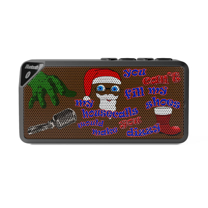 santa's shoes - Jabba Bluetooth Speaker (brown)