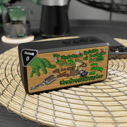 christmas spirits of boston - Jabba Bluetooth Speaker (butterscotch wood finish)