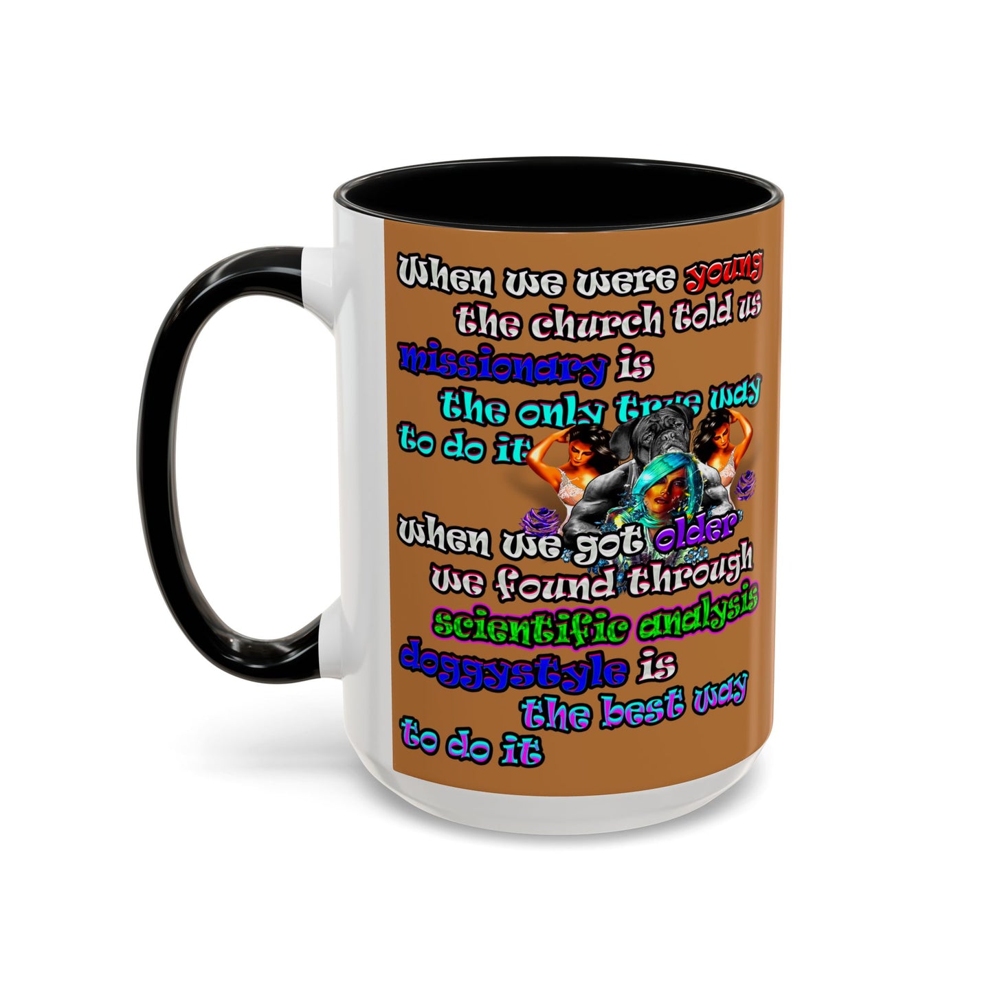 doggystyle - Accent Mug (light brown)