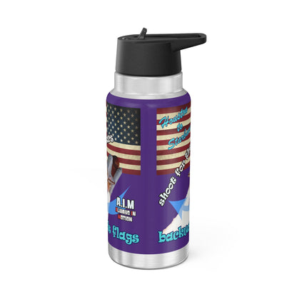 shoot for the stars - Gator Tumbler, 32oz (purple)