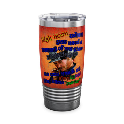 high noon - Ringneck Tumbler, 20oz (burnt orange)