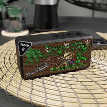christmas spirits of boston - Jabba Bluetooth Speaker (brown)