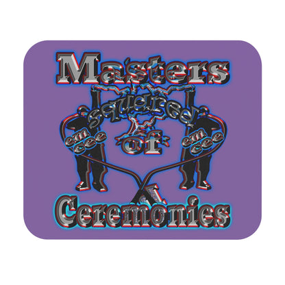 em cee squared - Mouse Pad (Rectangle) (light purple)