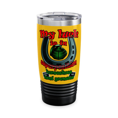 my luck - Ringneck Tumbler, 20oz (yellow)