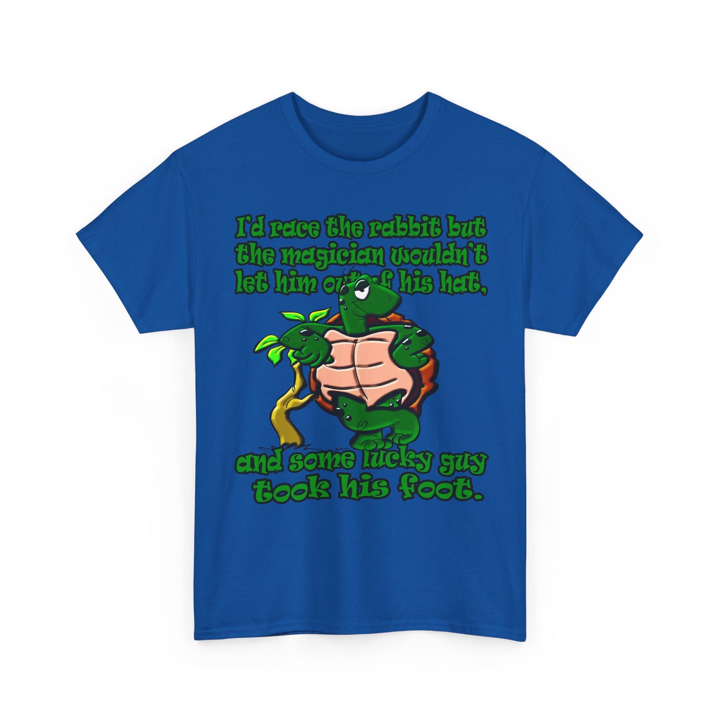 turtle race - Unisex Heavy Cotton Tee