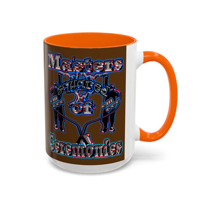 em cee squared - Accent Mug (brown)