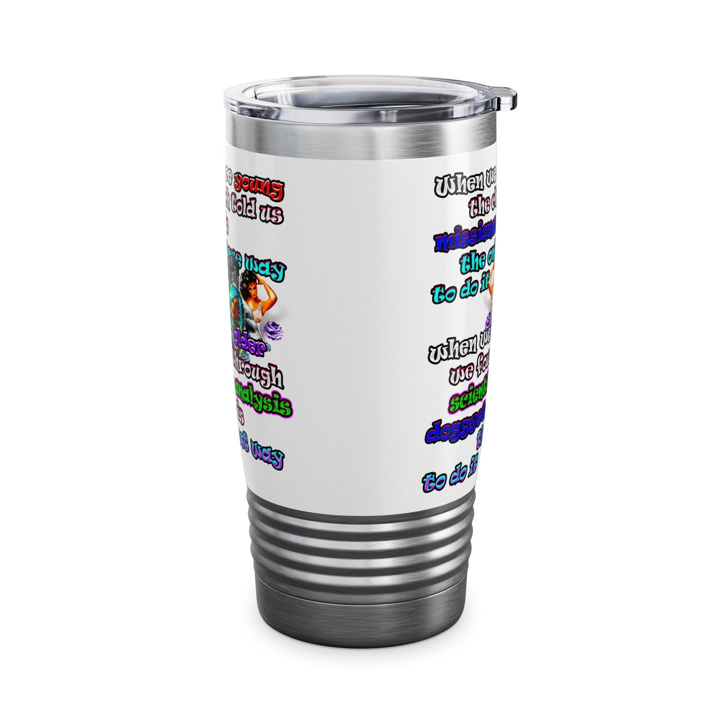 doggystyle - Ringneck Tumbler, 20oz (white)