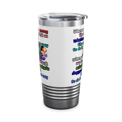 doggystyle - Ringneck Tumbler, 20oz (white)