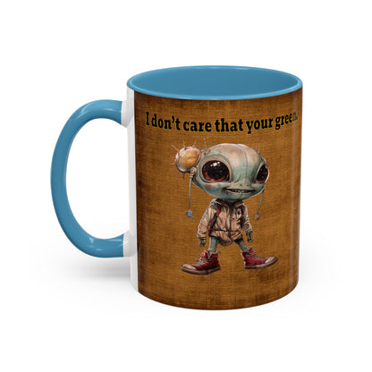 I don't care that your grey - Accent Mug (brown papyrus)