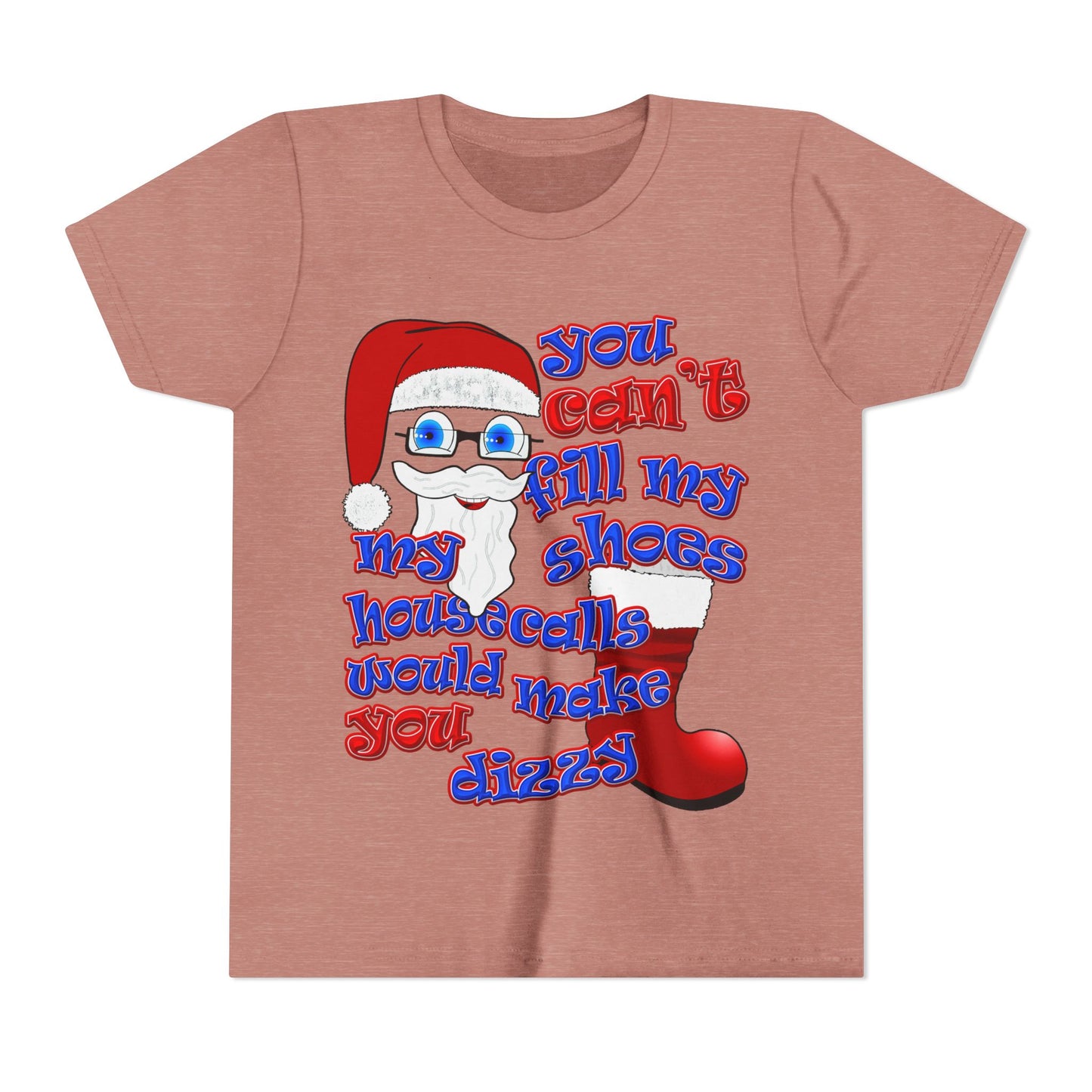 santa's shoes - Youth Short Sleeve Tee