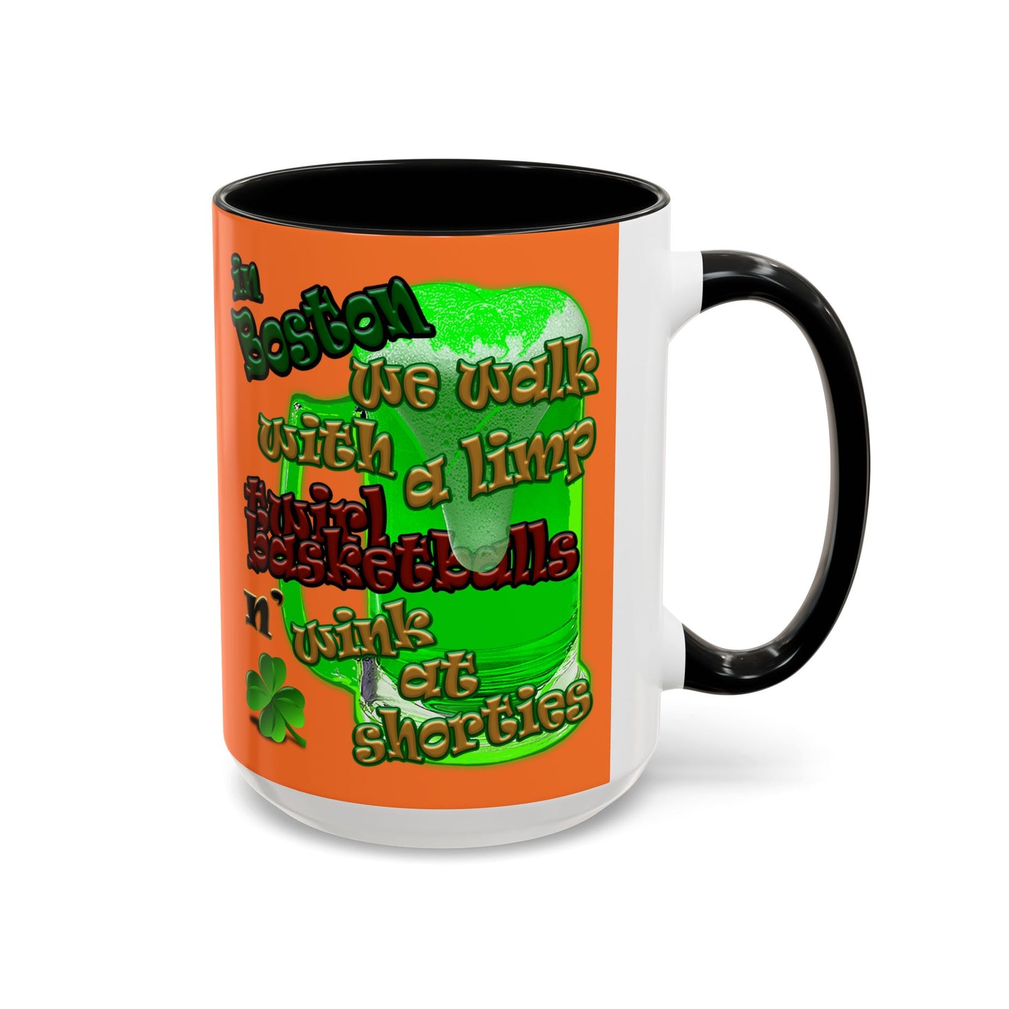 celtics logo - Accent Mug (crusta)