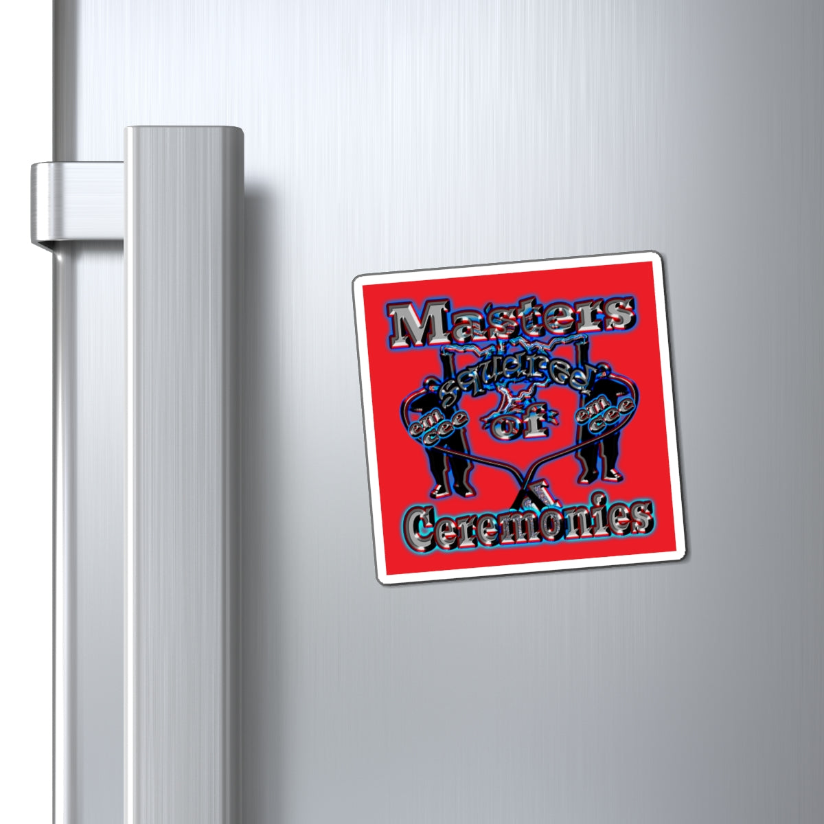 em cee squared - Magnets - (red)
