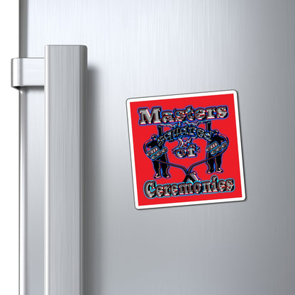 em cee squared - Magnets - (red)