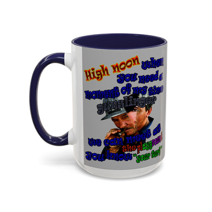 high noon - Accent Mug (light grey)