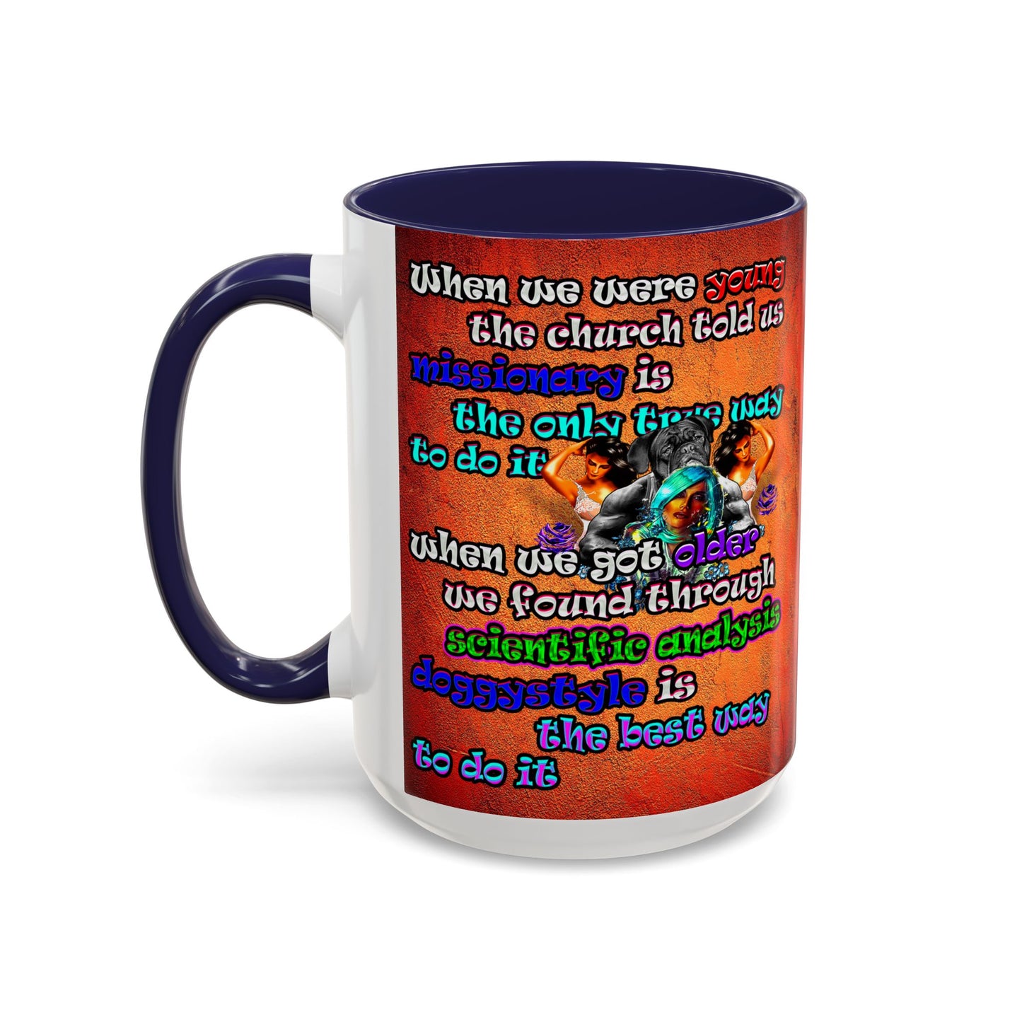 doggystyle - Accent Mug (burnt orange)