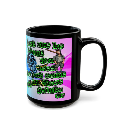 og - Black Mug (light blue-pink wave)