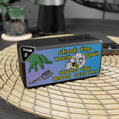 shoot the moon again - Jabba Bluetooth Speaker (light blue-purple wave)